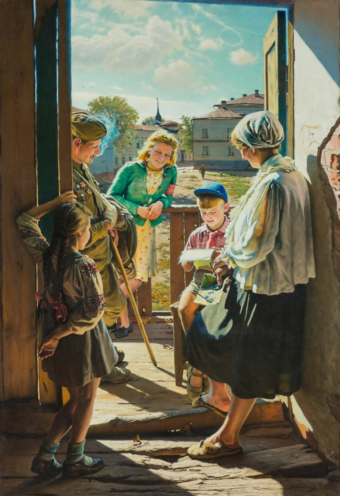 Письмо с фронта (Александр Лактионов, 1947)
